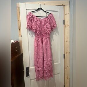 Reba off the shoulder dress